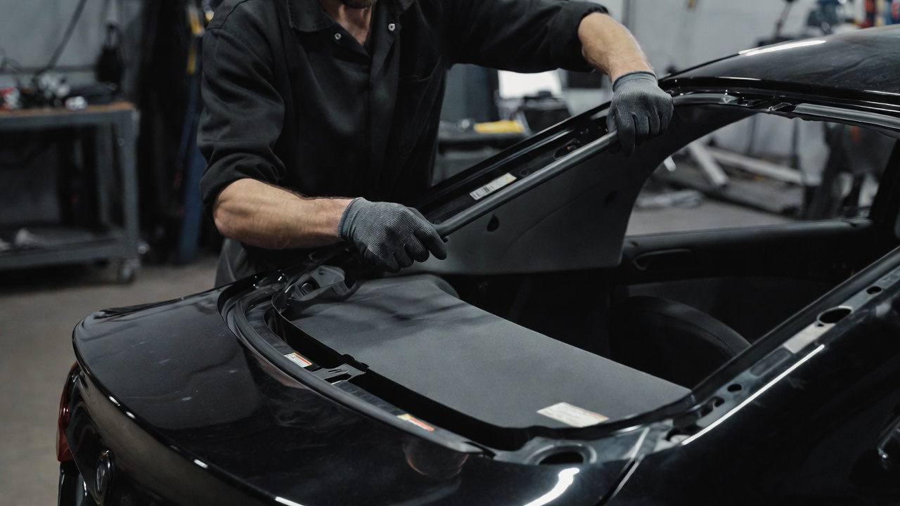 Замена заднего стекла